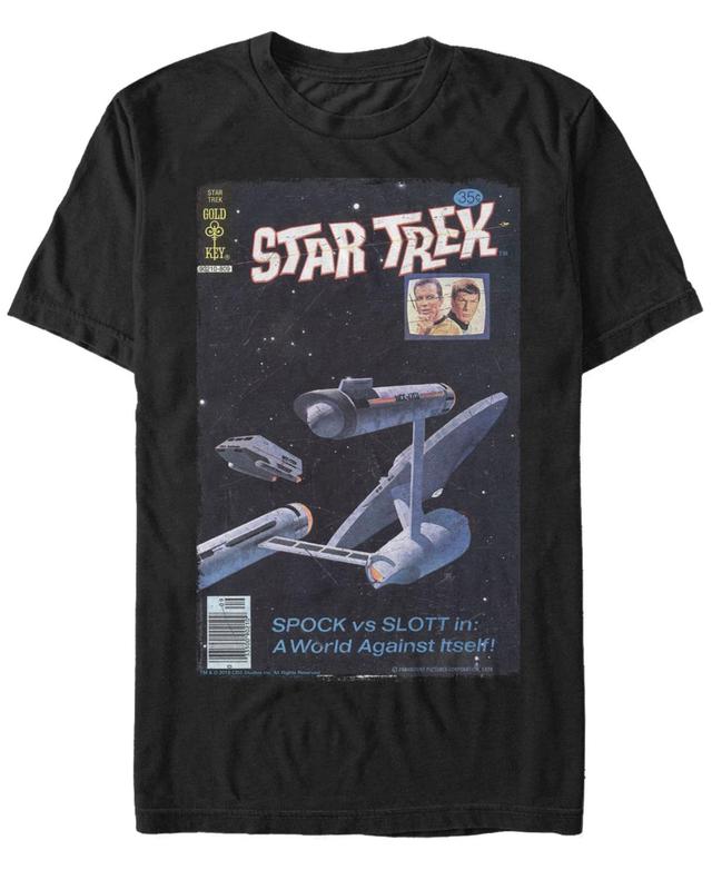 Mens Star Trek Retro Comic Graphic Tee Product Image