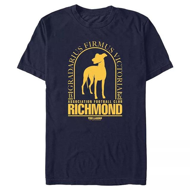 Mens Ted Lasso Richmond Tomb Graphic Tee Blue Product Image