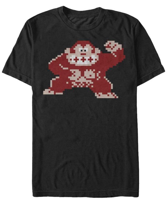 Nintendo Mens Donkey Kong Classic Pixelated Kong Short Sleeve T-Shirt Product Image