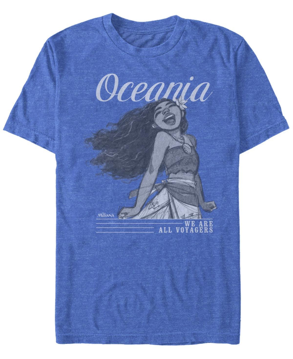 Disney Mens Moana Sketch Oceania We are All Voyagers, Short Sleeve T-Shirt Product Image