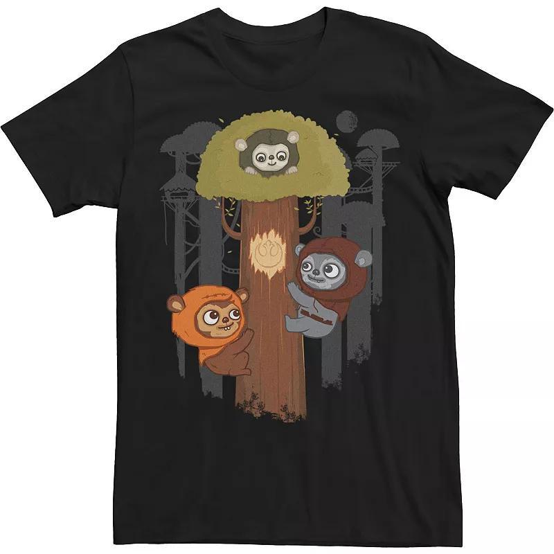 Mens Star Wars Rebel Ewoks Pop Tee Product Image