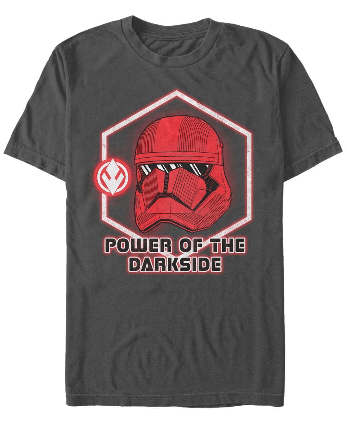 Star Wars Mens Rise Of Skywalker Red Trooper Power Of The Dark Side Short Sleeve T-Shirt Product Image