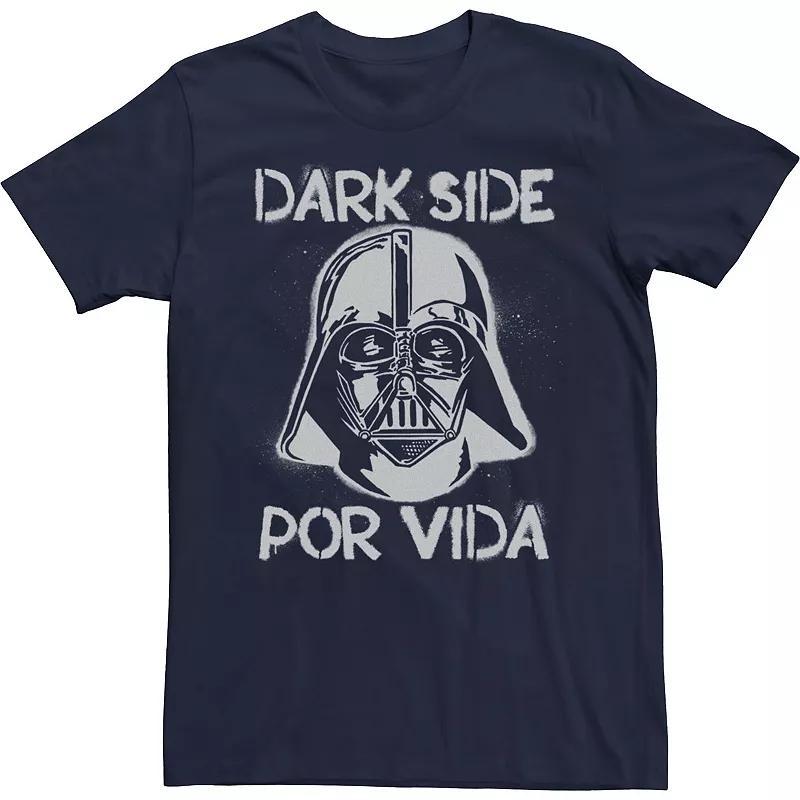 Mens Star Wars Darth Vader Dark Side Por Vida Stamp Tee Product Image