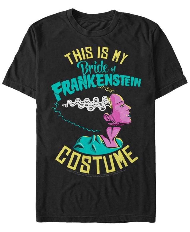 Universal Monsters Mens Bride of Frankenstein Halloween Costume Short Sleeve T-Shirt Product Image