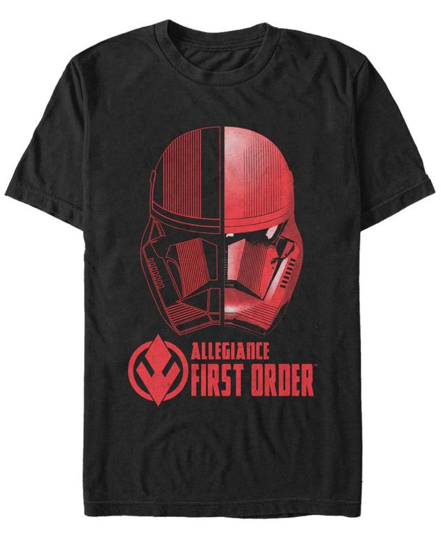 Mens Star Wars The Rise of Skywalker Sith Trooper Dual Helmet Graphic Tee Product Image