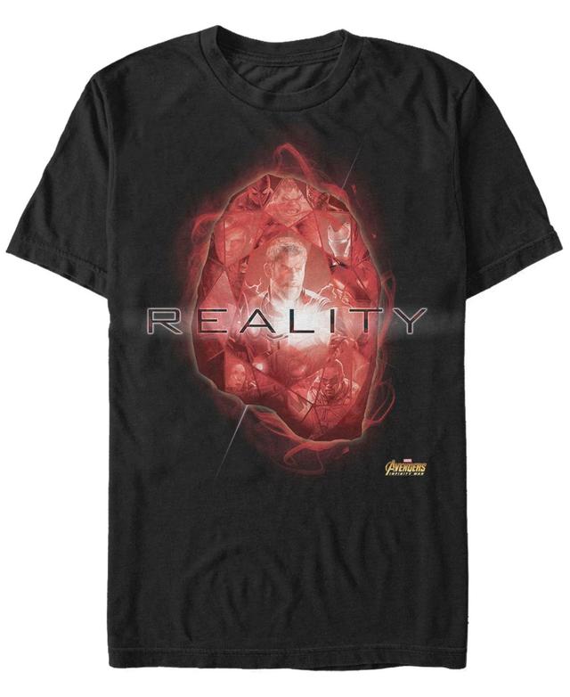 Marvel Mens Avengers Infinity War The Reality Stone Short Sleeve T-Shirt Product Image