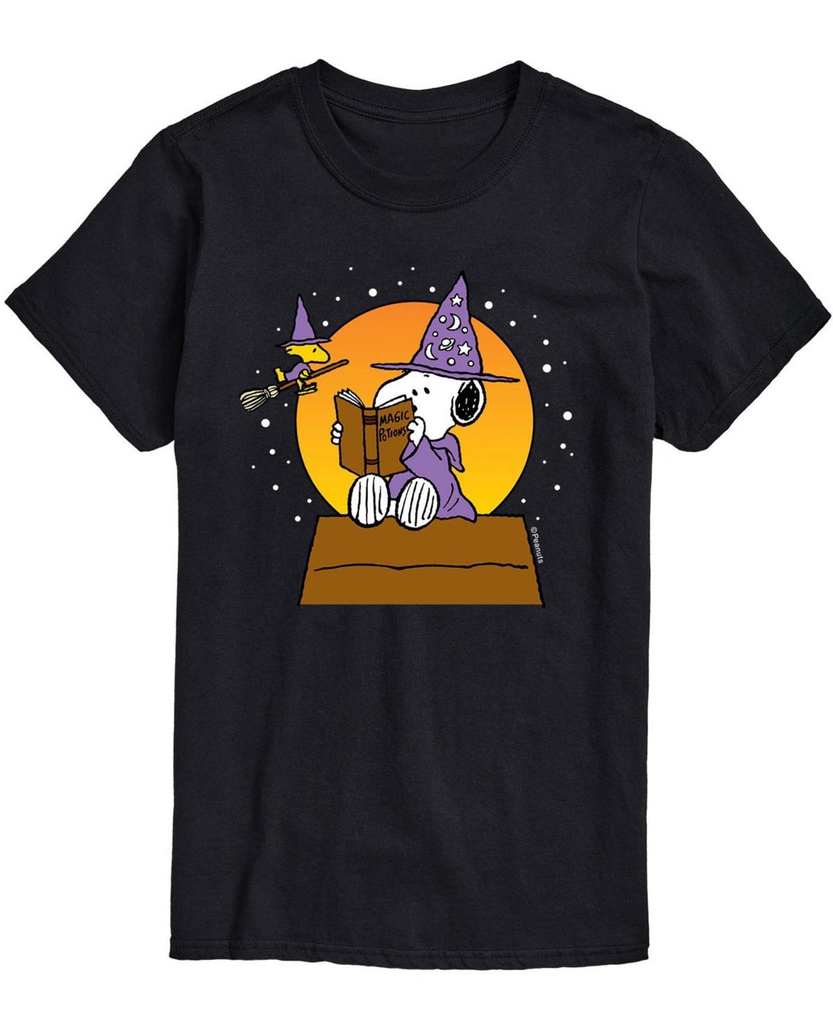 Airwaves Mens Peanuts Snoopy Warlock T-shirt Product Image