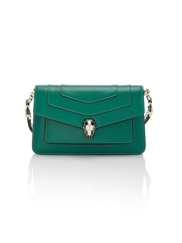 Womens Serpenti Forever Leather Shoulder Bag Product Image