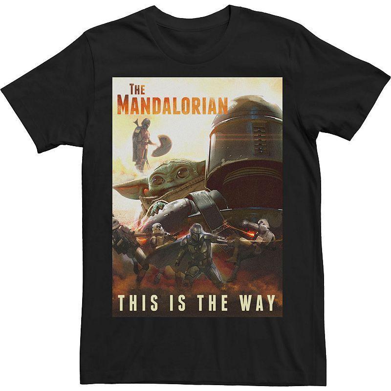 Mens Star Wars The Way Poster Tee Product Image