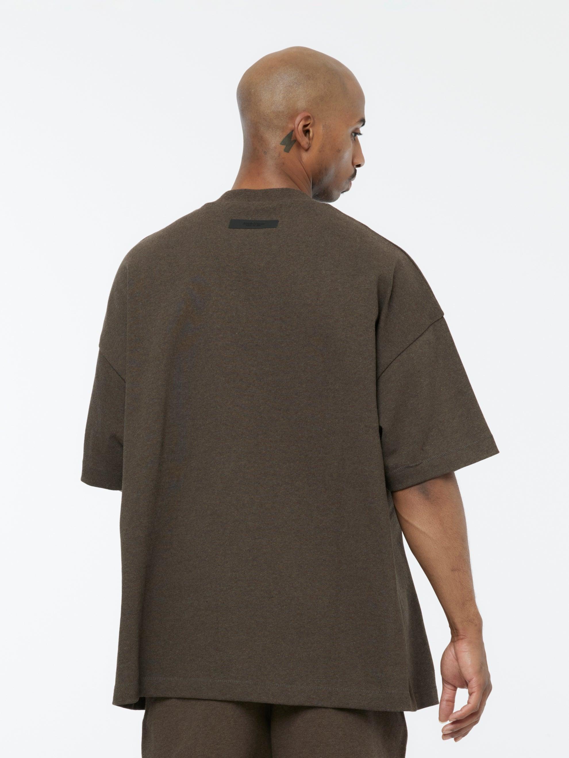 Essentials Heavy S/S Tee SU24 (Heather Wood) Product Image