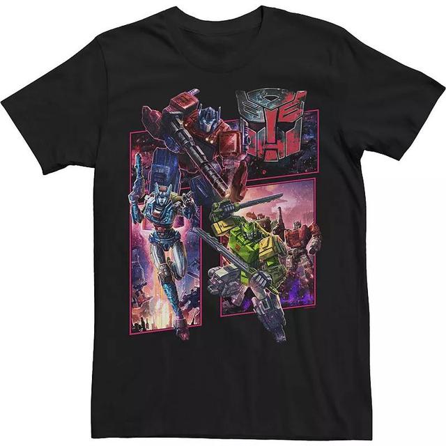 Mens Transformers: War For Cybertron Autobot PaneTee Product Image