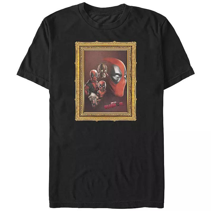 Mens Marvel Deadpool And Wolverine Family Portrait Graphic Tee Product Image