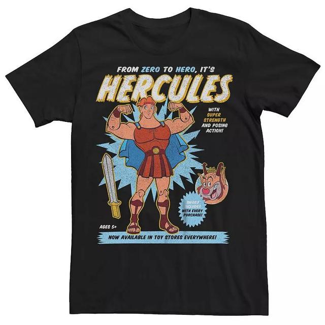 Disneys Hercules Mens Action Figure Poster Tee Product Image