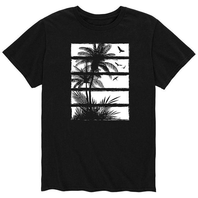 Mens Palm Tree Silhouette Tee Product Image