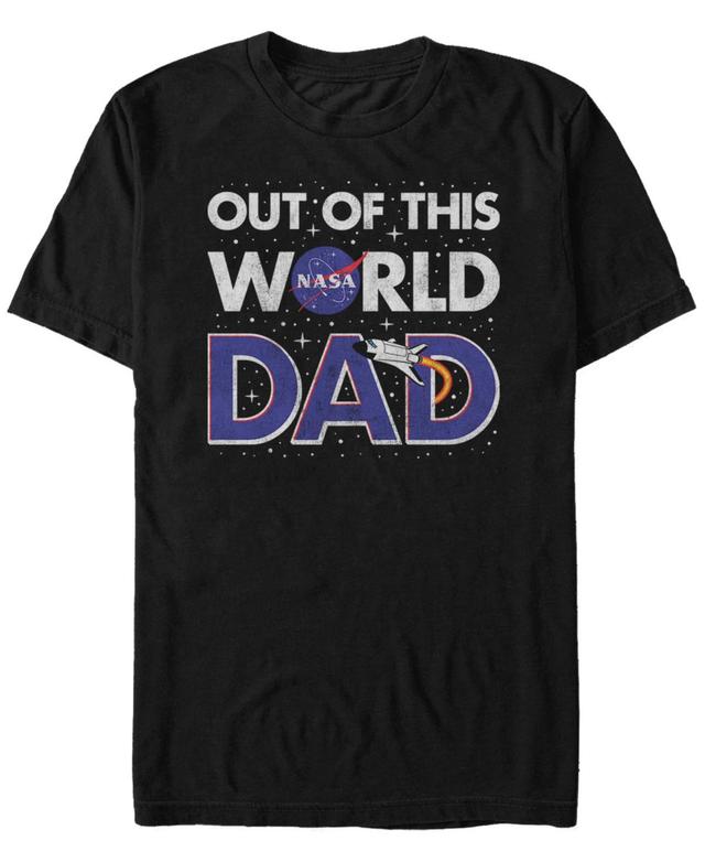 Nasa Mens Dad Your Out Of This World Short Sleeve T-Shirt Product Image