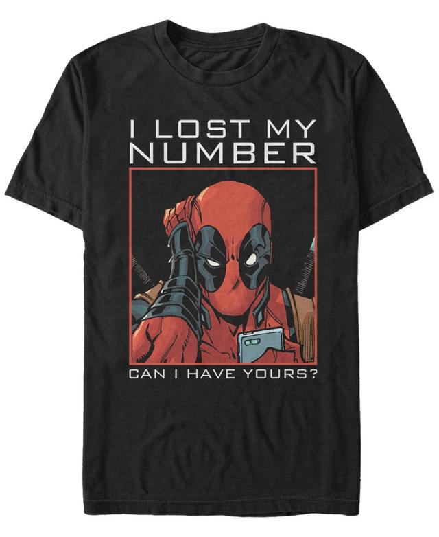 Mens Marvel Comics Deadpool I Lost My Number Tee Product Image