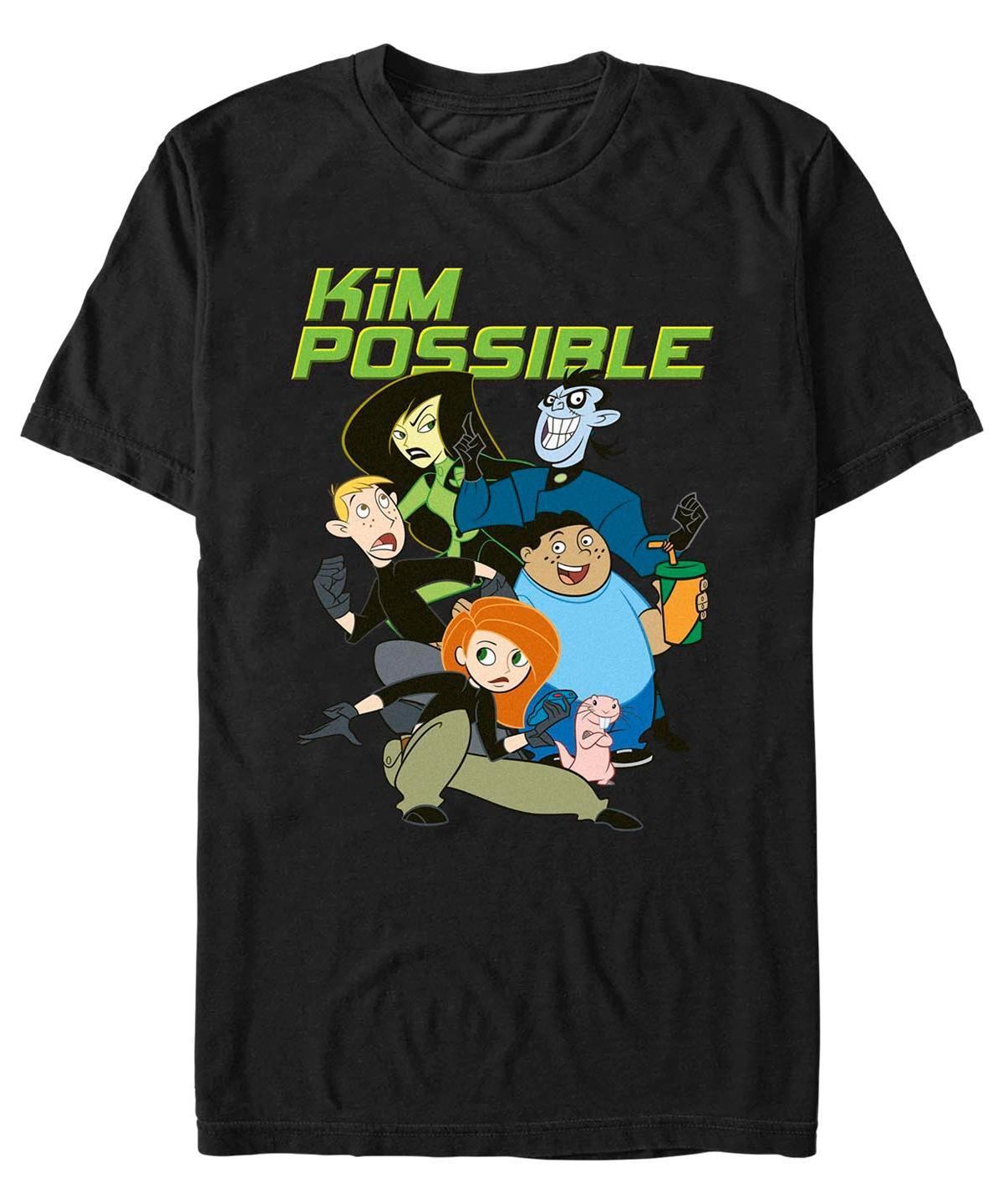 Fifth Sun Mens Kim Possible Group Logo Short Sleeve T-shirt Product Image