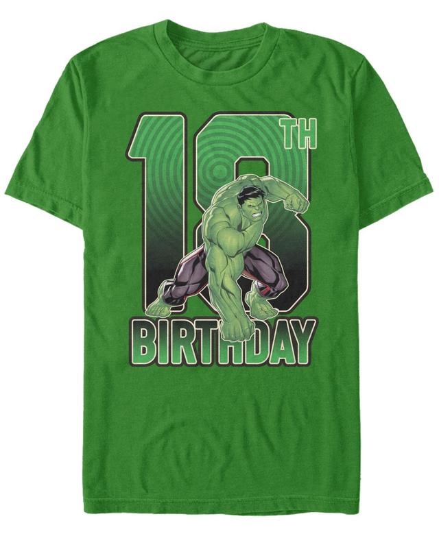 Mens Marvels Hulk 18th Birthday Tee Product Image