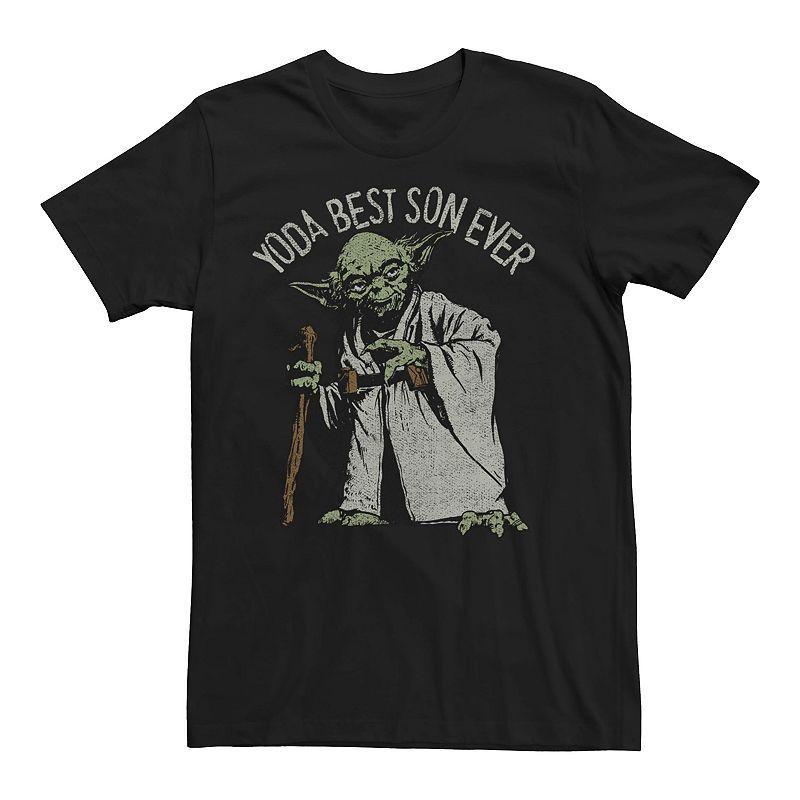 Mens Star Wars Yoda Best Son Ever Graphic Tee Product Image