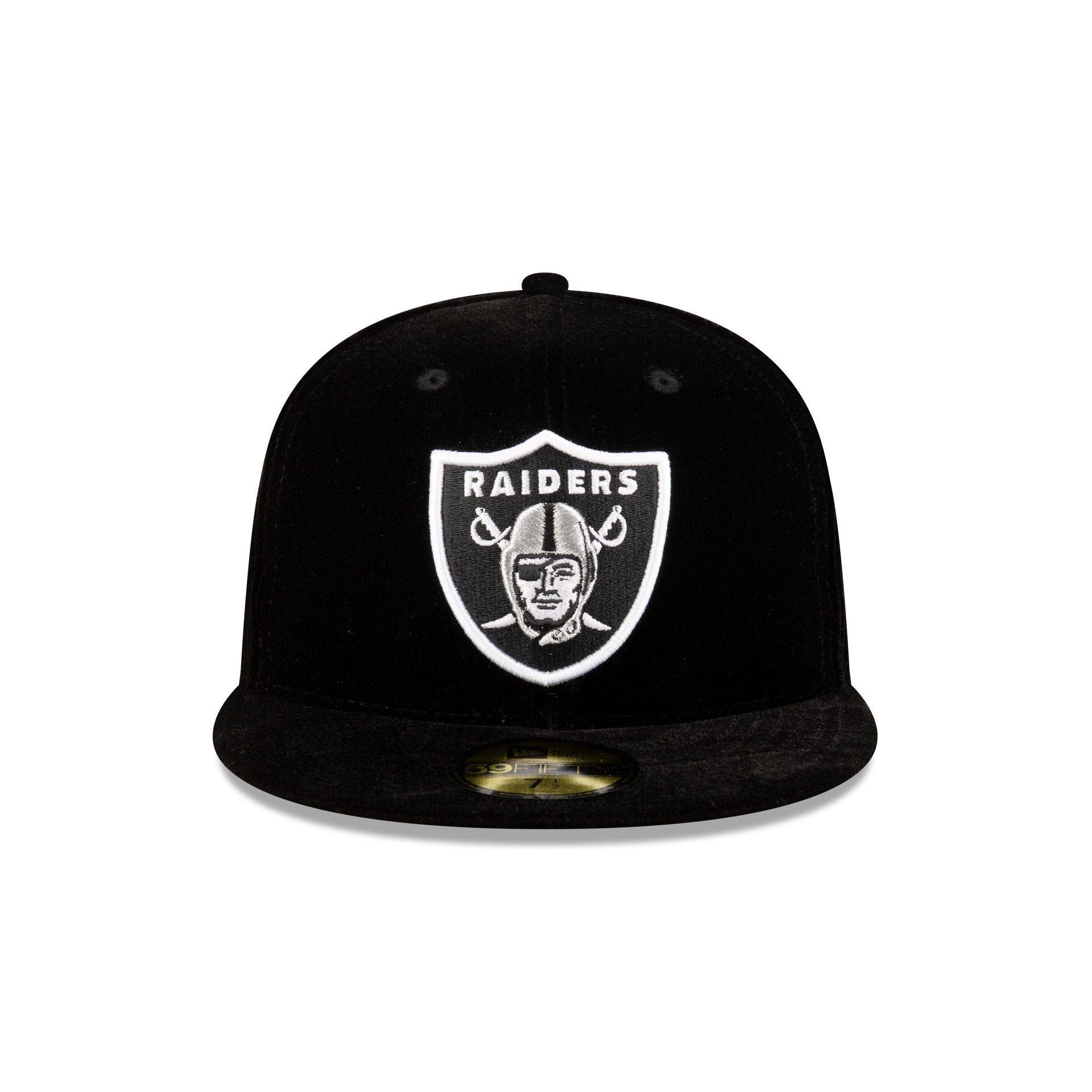 Just Caps Velvet Historic Las Vegas Raiders 59FIFTY Fitted Hat Male Product Image