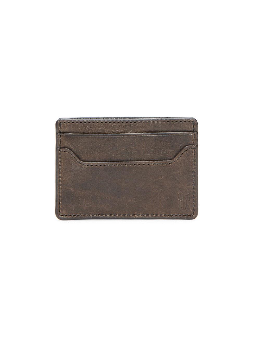 Mens Logan Leather Card Case Product Image