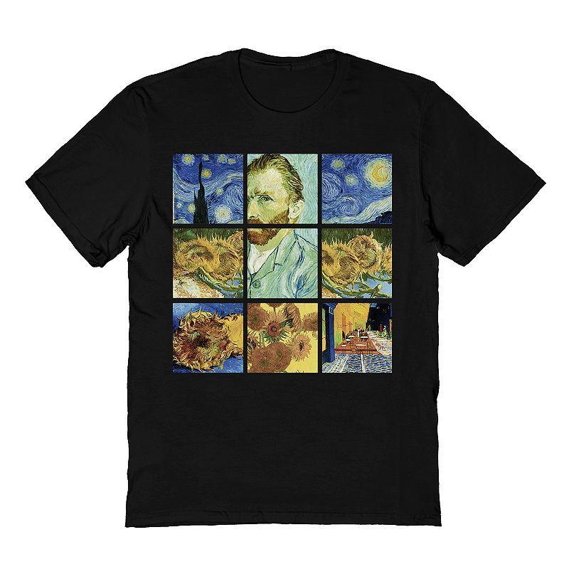 Mens Van Gogh Van Gogh Squares Tee Product Image