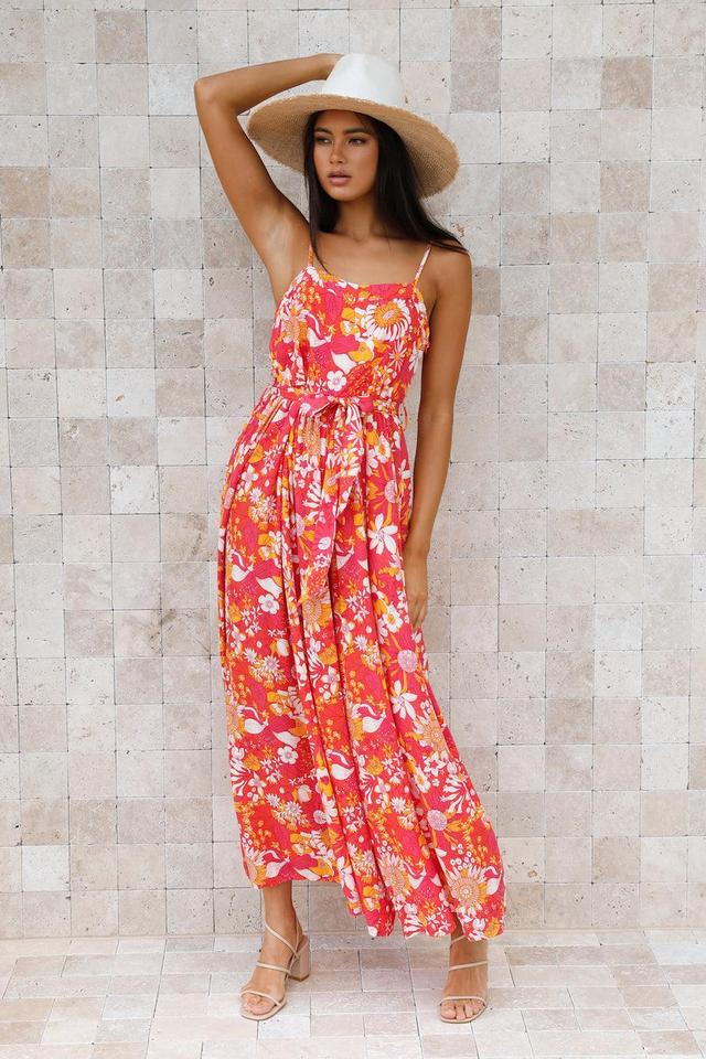 Not One To Forget Jumpsuit Floral Product Image