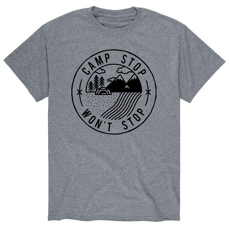 Mens Camp Stop Wont Stop Tee Product Image