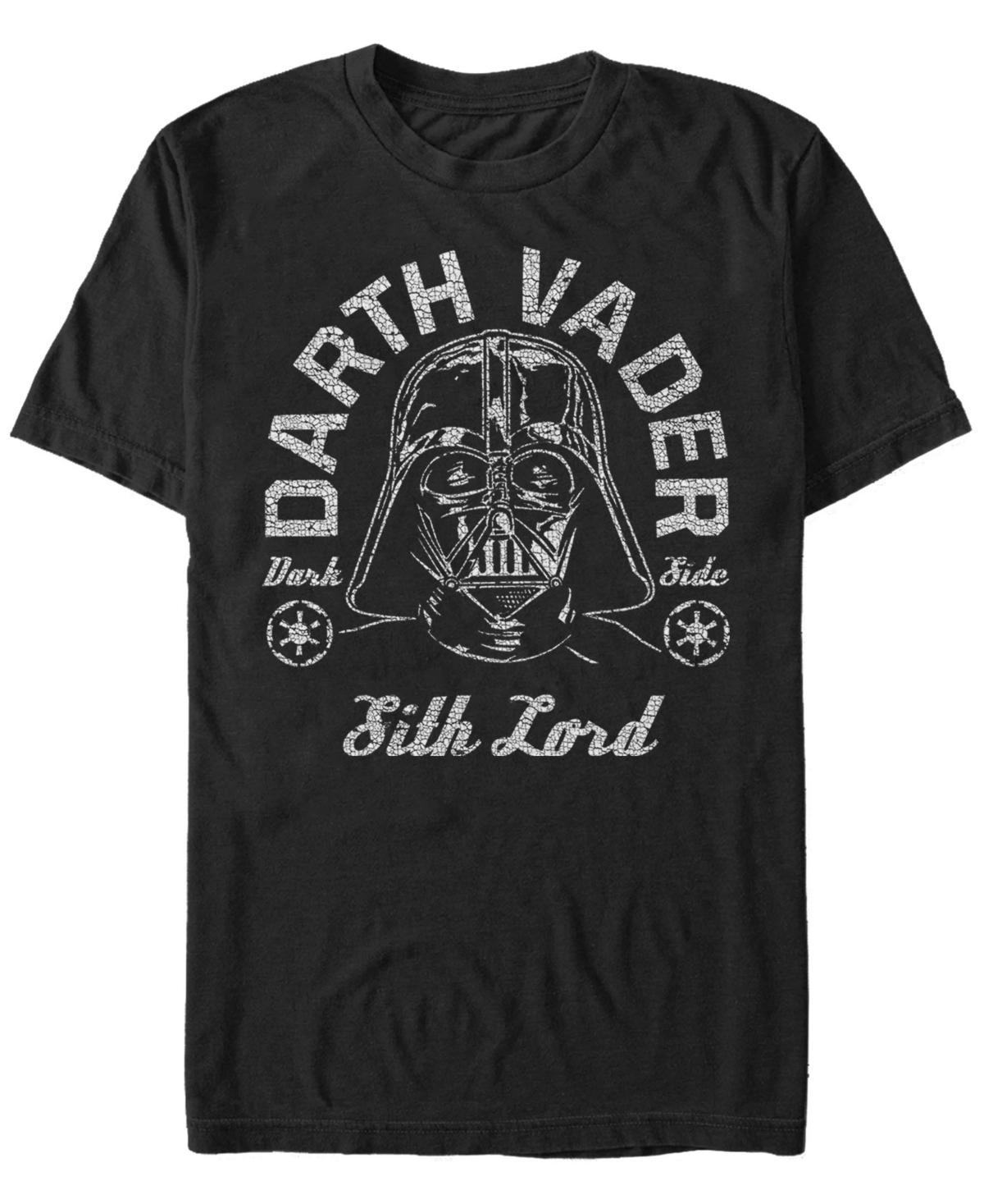 Star Wars Mens A New Hope Distressed Vader The Sith Lord Short Sleeve T-Shirt Product Image