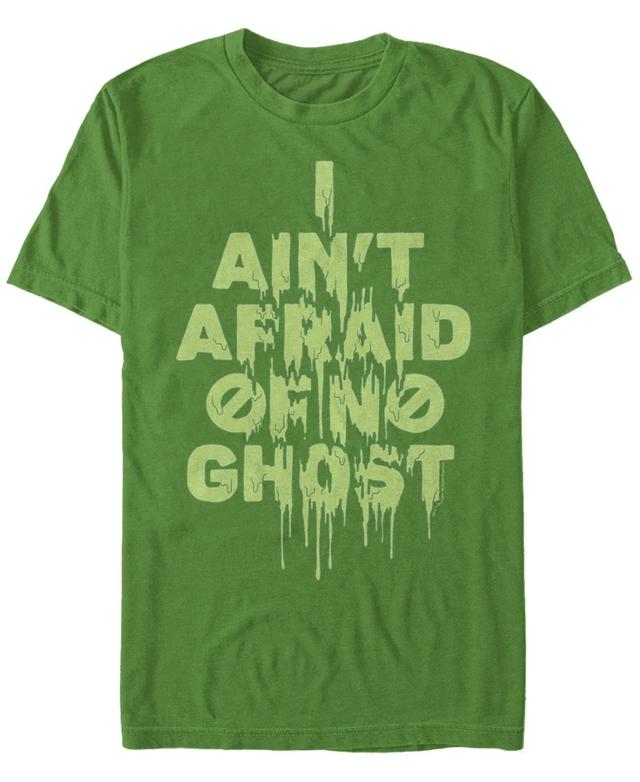 Fifth Sun Mens AinT Afraid of No Ghost Slime Text Short Sleeve T- shirt Product Image