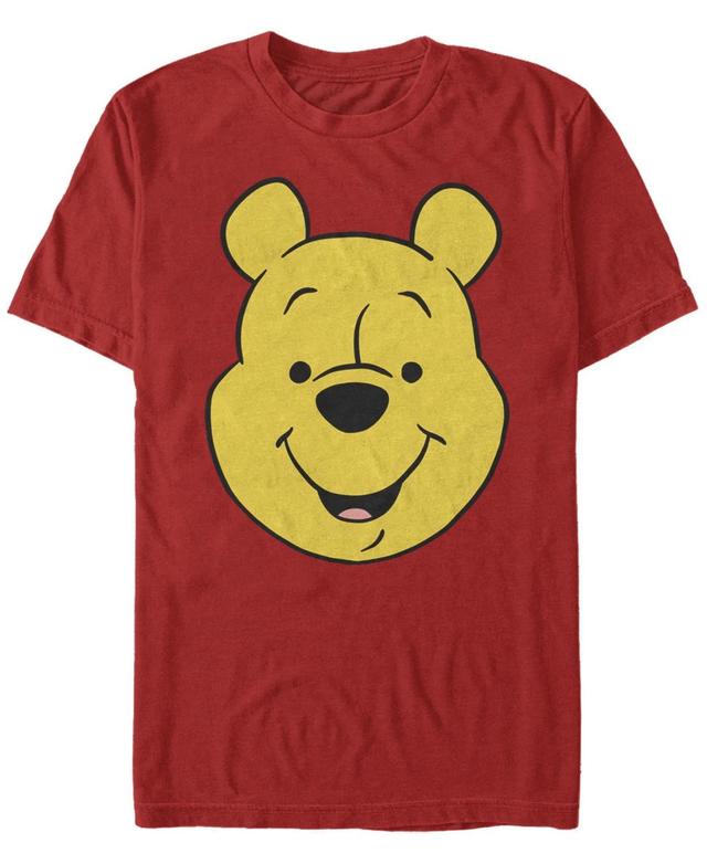 Mens Disney Winnie The Pooh Pooh Bear Large Face Tee Product Image