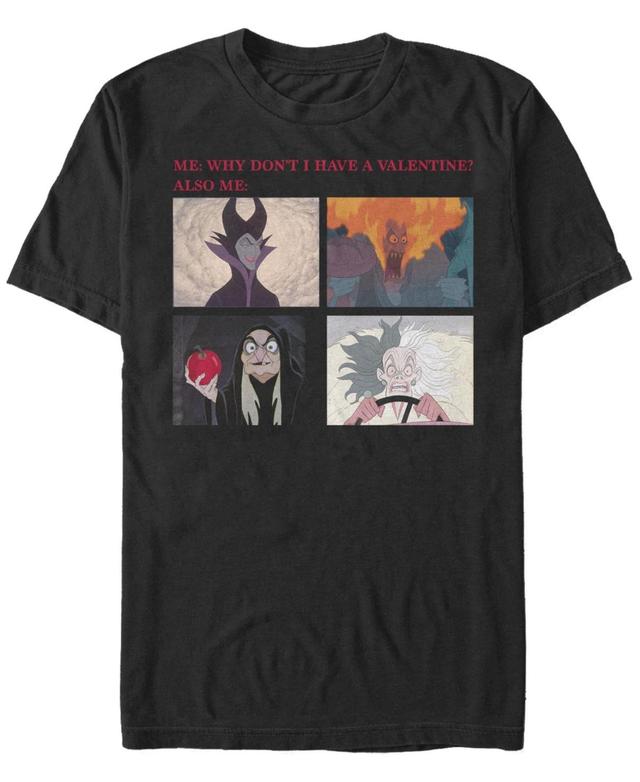 Mens Disney Villains Valentines Why Dont I Have A Valentine Meme Tee Product Image