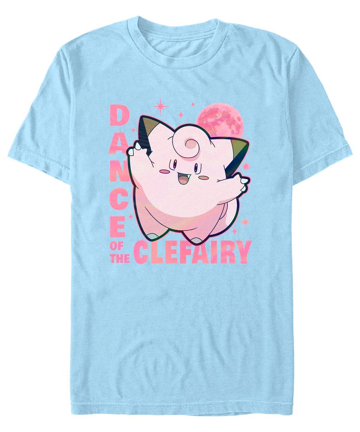 Mens Pokmon Clefairy Fairy Dance Pink Flowers Tee Product Image