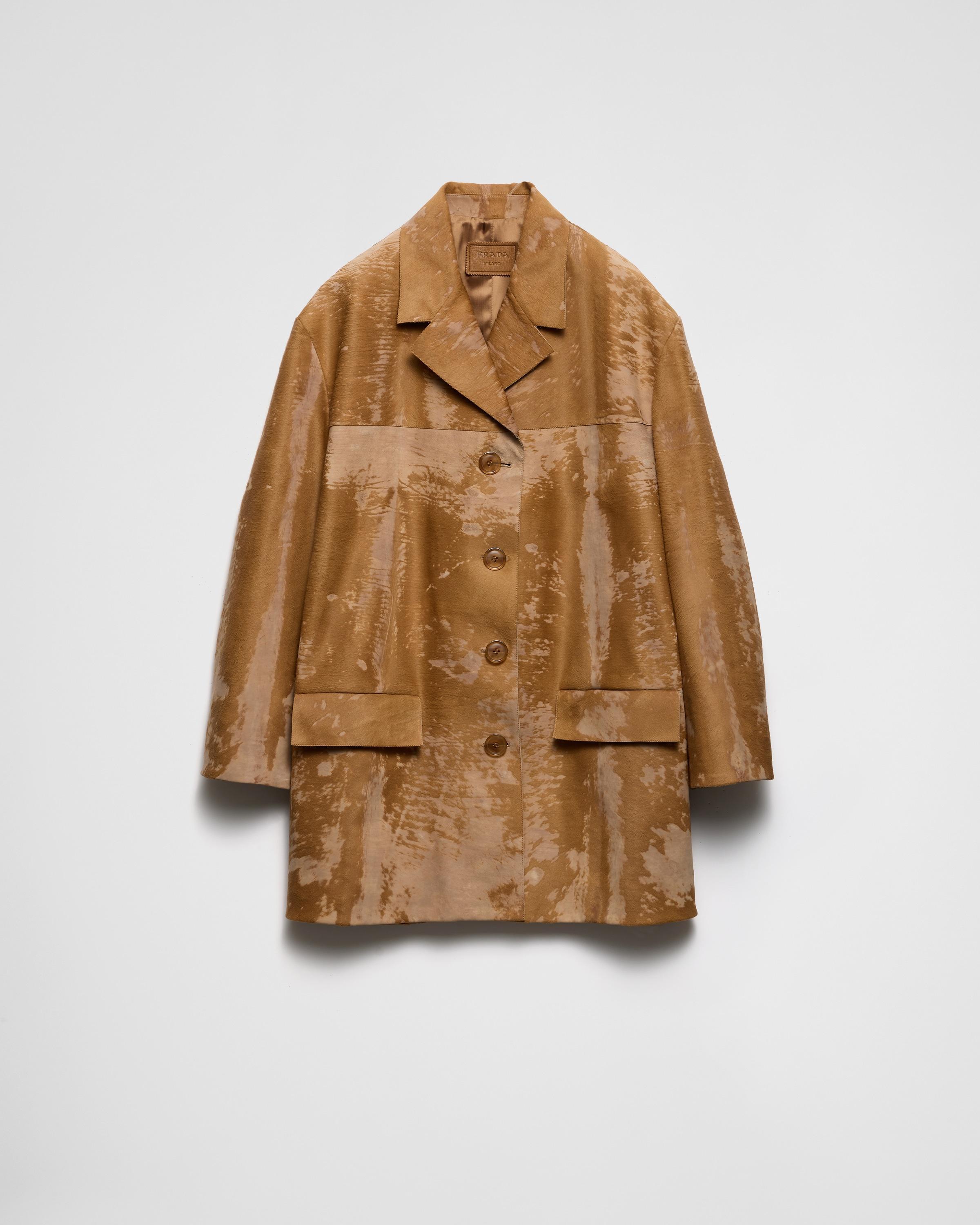 Leather coat Product Image