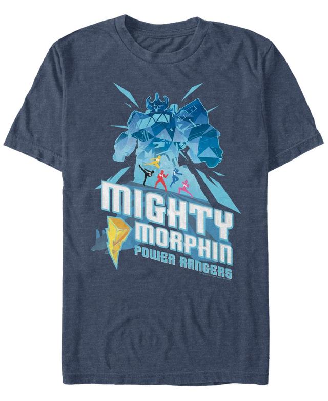 Fifth Sun Mens Mighty Morphin Short Sleeve Crew T-shirt Product Image