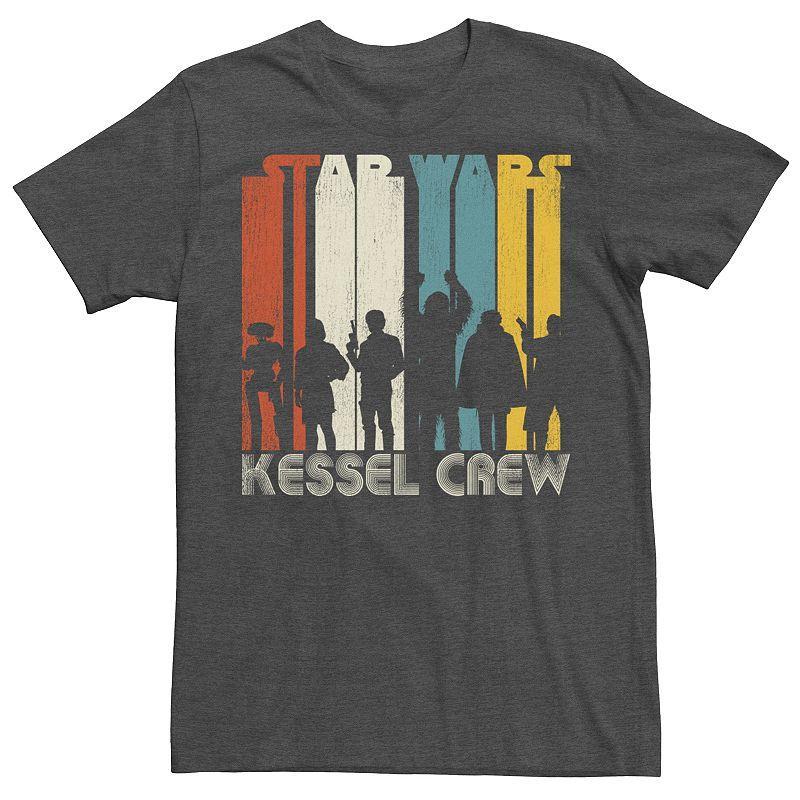 Mens Star Wars Han Solo Crew Tee Grey Heather Product Image