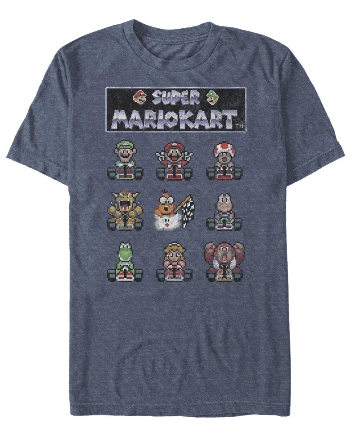 Mens Mario Kart Racers Ready Tee Blue Product Image