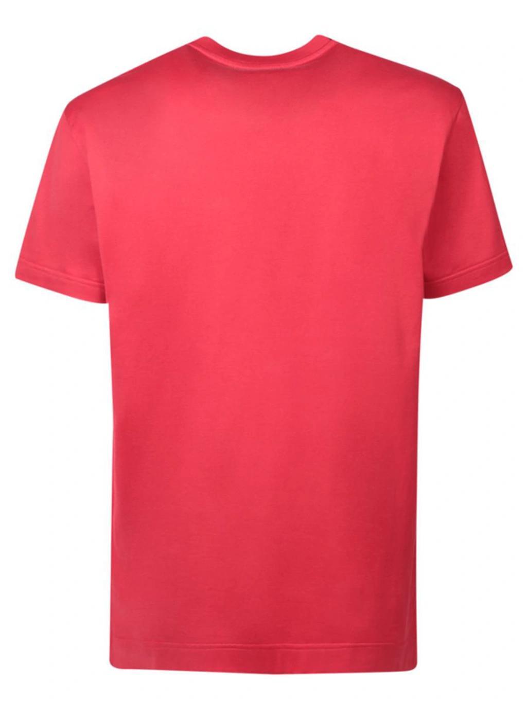 T-shirt With Logo In Red Product Image