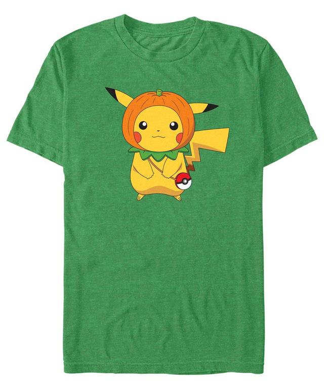 Fifth Sun Mens Pokemon Pumpkin Hat Short Sleeves T-shirt Product Image