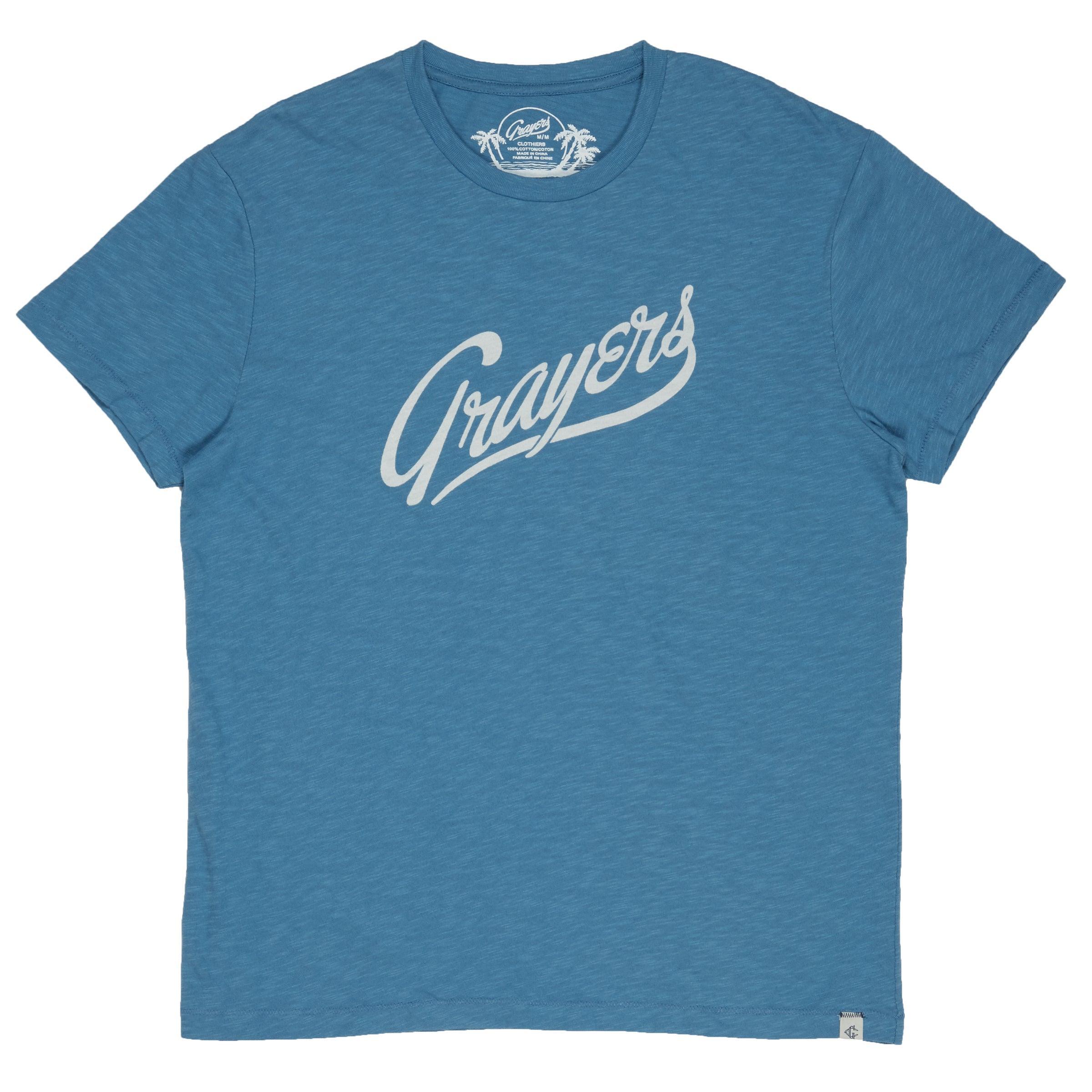 Grayers Print Tee - Niagara Product Image