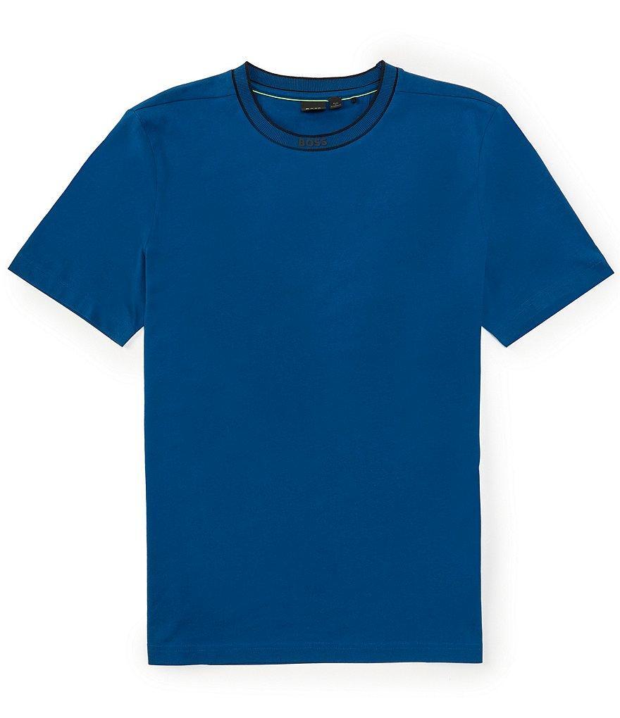 Hugo Boss BOSS Collar Logo Short Sleeve T-Shirt Product Image