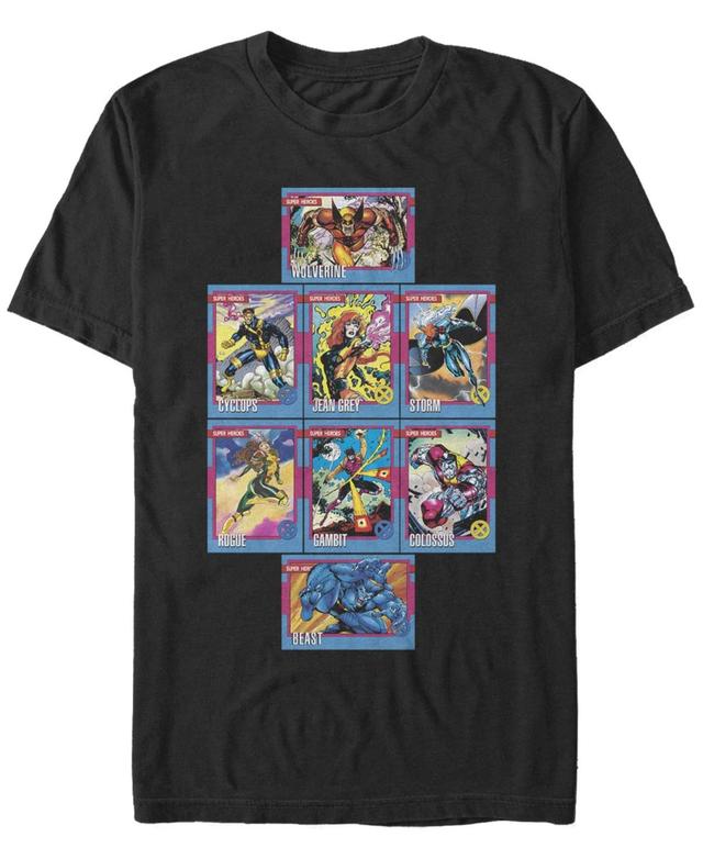 Mens Marvel Trading Cards X-Men Pack Graphic Tee Product Image