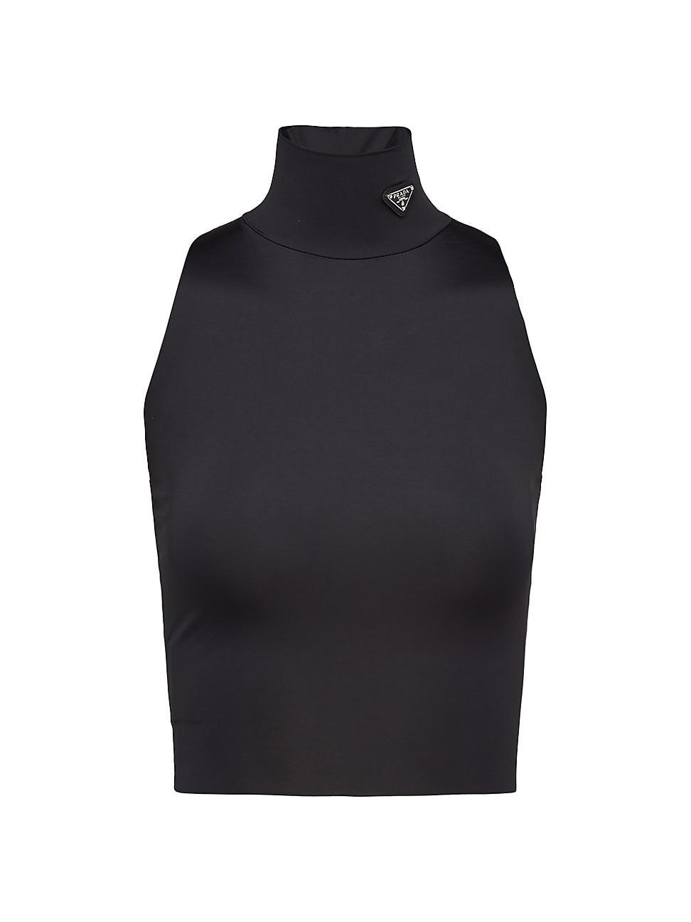 Womens Stretch Jersey Top Product Image