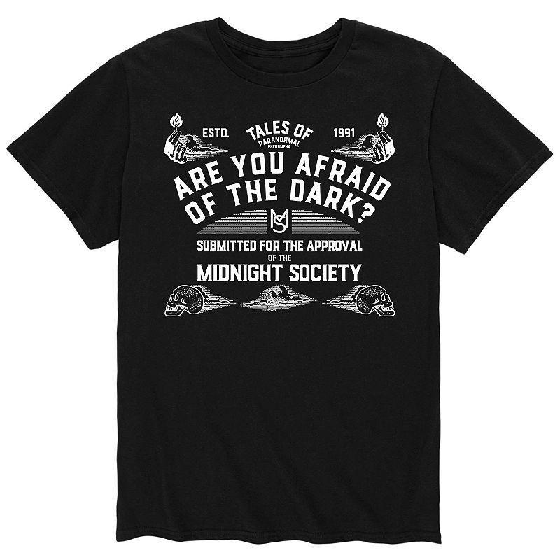 Mens Afraid Of The Dark Society Ouija Board Tee Product Image