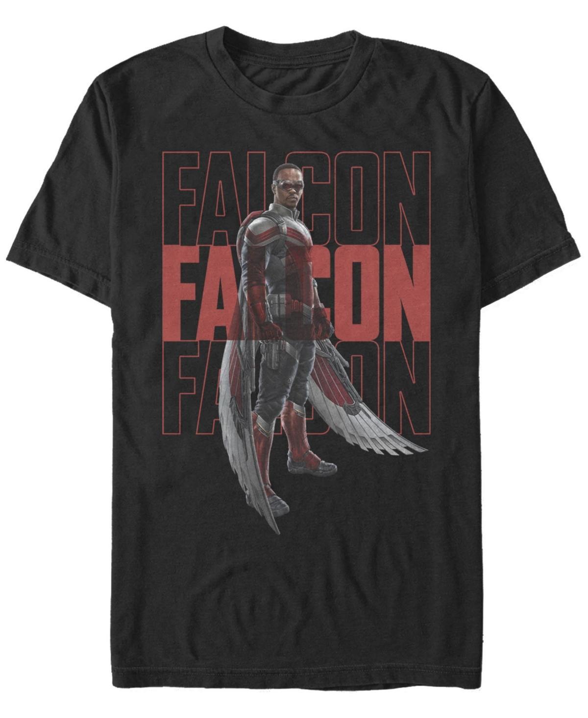 Fifth Sun Mens Falcon Repeating Short Sleeve Crew T-shirt Product Image