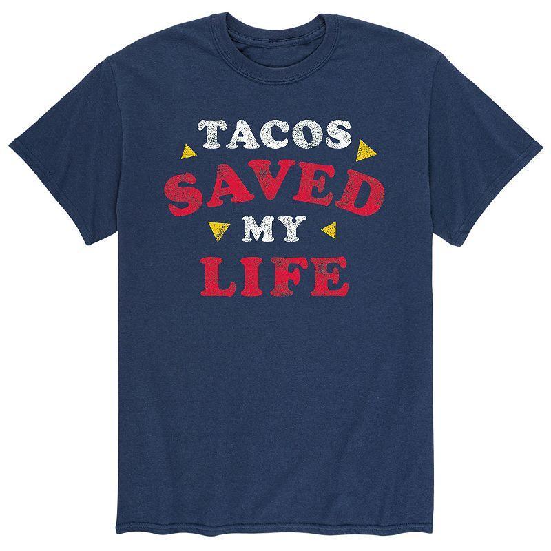 Mens Tacos Saved My Life Tee Product Image