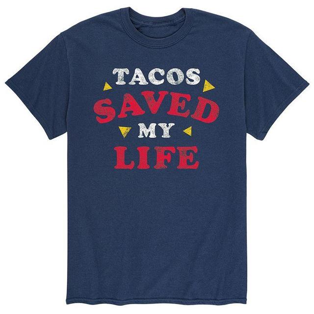 Mens Tacos Saved My Life Tee Product Image