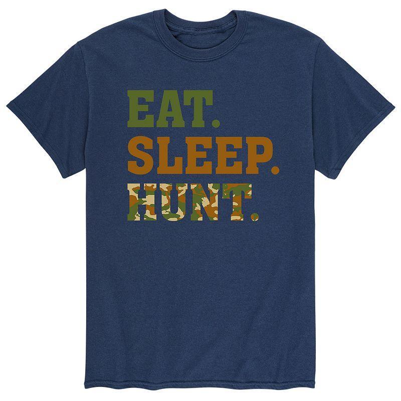 Big & Tall Eat Sleep Hunt Tee, Mens Product Image