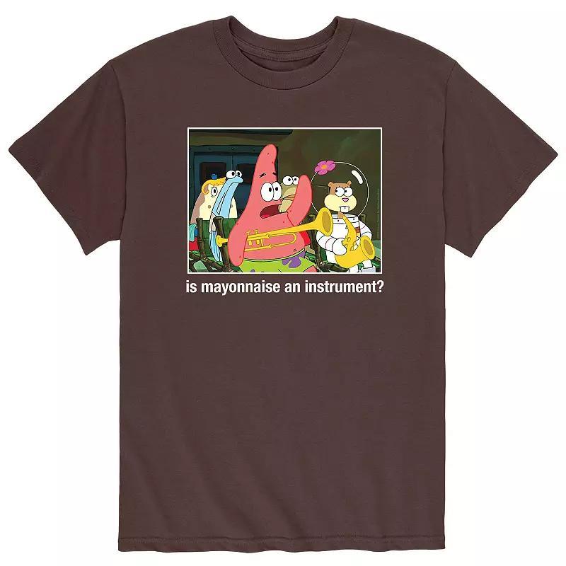 Mens SpongeBob SquarePants Mayo Tee Product Image