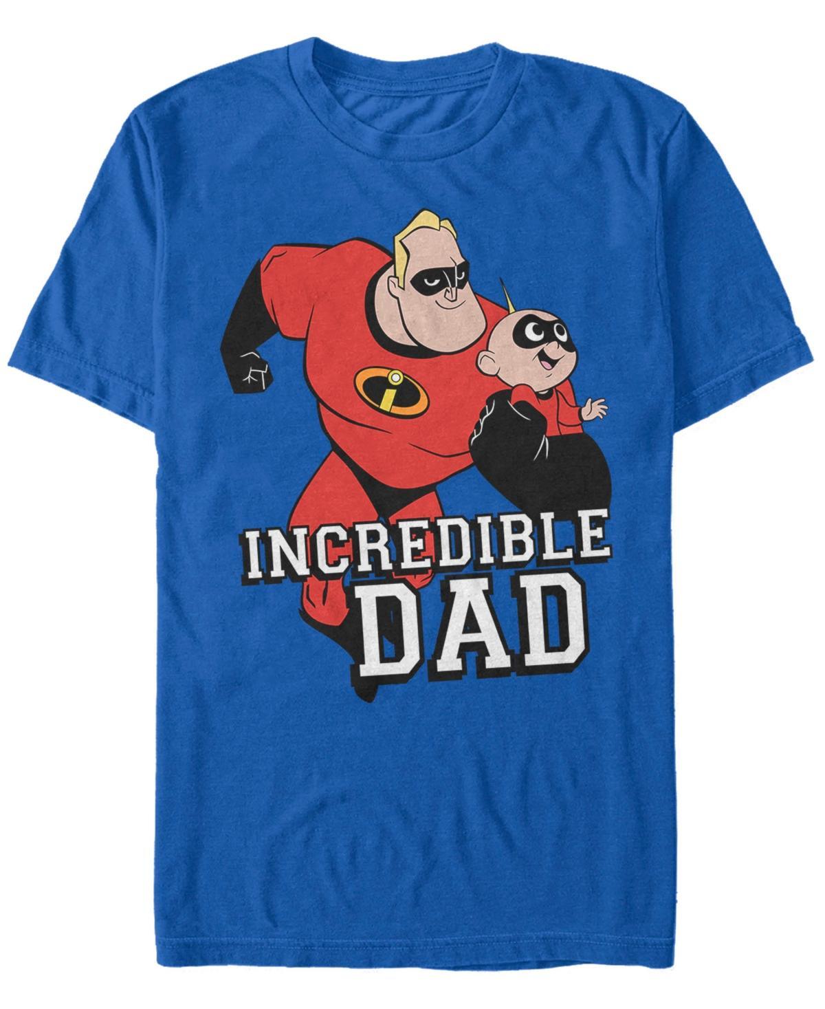 Disney Pixar Mens The Incredibles Hero Dad Short Sleeve T-Shirt Product Image